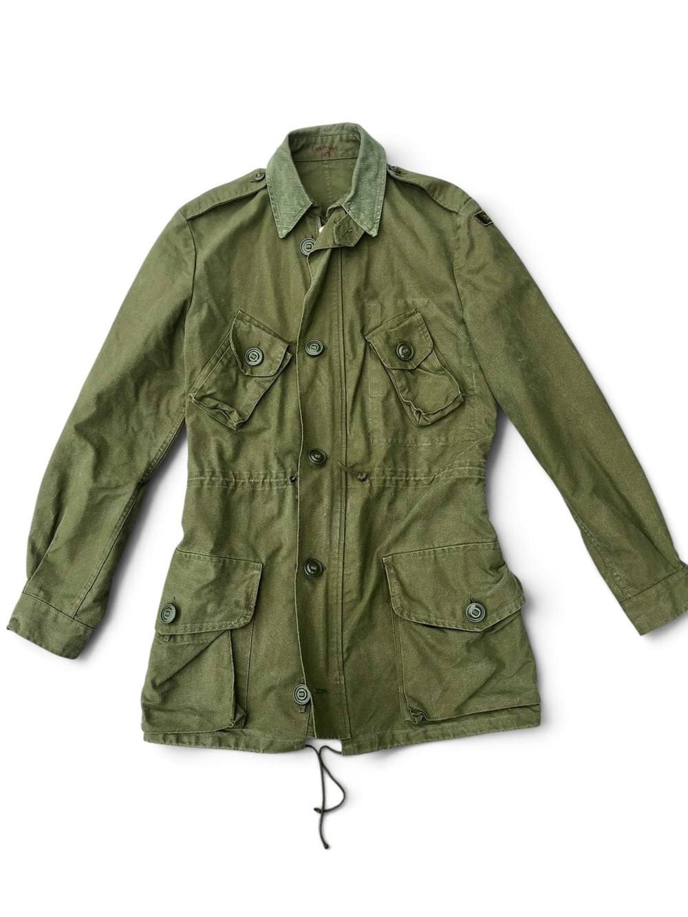 Vintage 1990 Canadian Army Combat Jacket (Men’s 7 Tall Small)